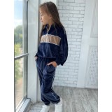 костюм велюровий