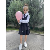Сарафан з жемчугом 